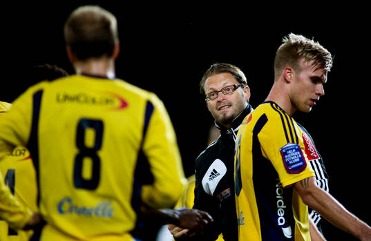 Ängelholms tränare Joakim Persson