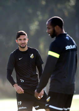Leonard Zuta och Rene Makondele