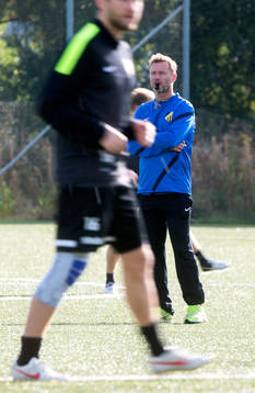 Häckens tränare Peter Gerhardsson