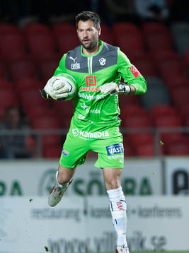 Stojan Lukic, målvakt, Halmstad, i