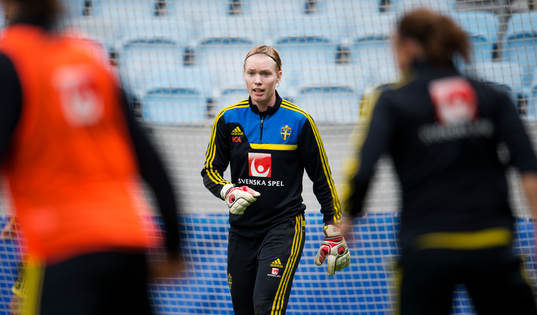 Sveriges målvakt Hedvig Lindahl