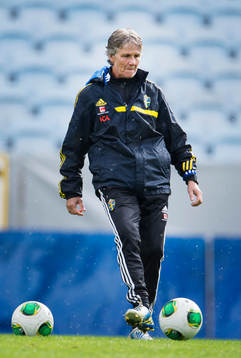 Sveriges förbundskapten Pia Sundhage