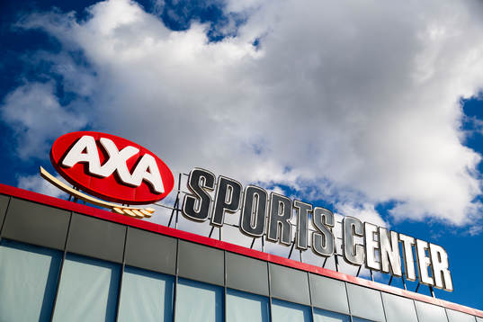 Generell vy över Axa Sports Center