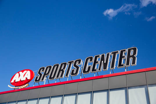 Generell vy över Axa Sports Center