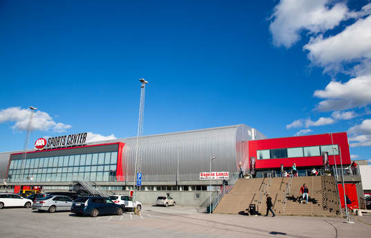 Generell vy över Axa Sports Center