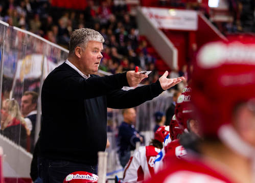 Timrås tränare Rolf Nilsson reagerar