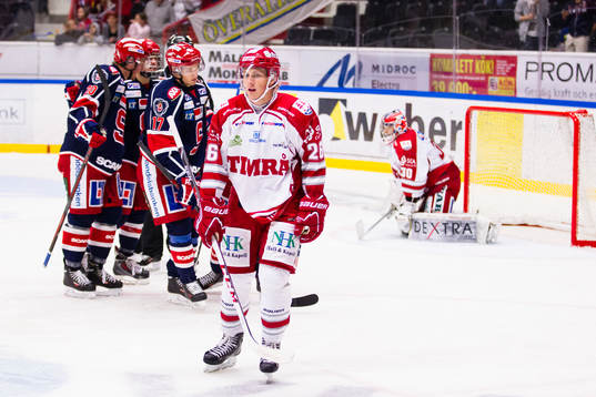 Timrås Patrik Norén ser deppig ut