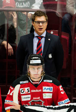 Malmö Redhawks assisterande tränare Björn Hellkvist