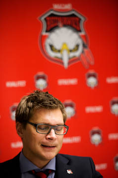 Malmö Redhawks assisterande tränare Björn Hellkvist