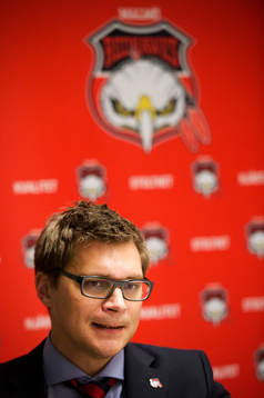 Malmö Redhawks assisterande tränare Björn Hellkvist