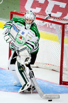 Rögles målvakt Kevin Lindskoug