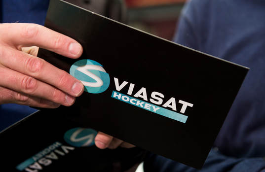 Viasat med ett programkort