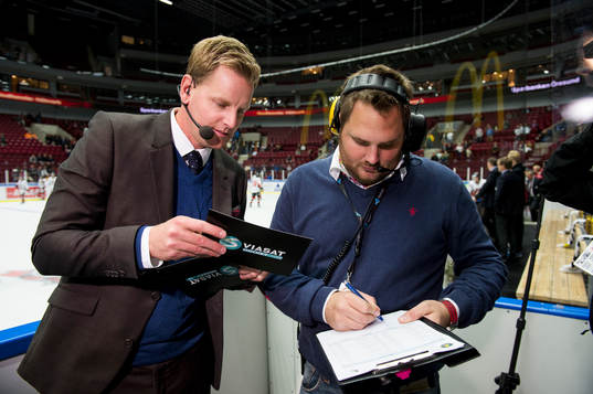 Niklas Jihde jobbar på Viasat och förbereder sig