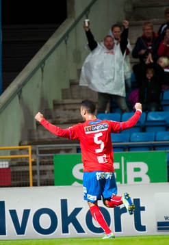 Helsingborgs Imad Khalili jublar