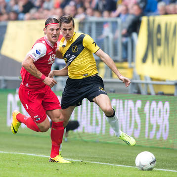 BREDA - NAC Breda - AZ , Eredivisie , 22-09-2013 , Voetbal