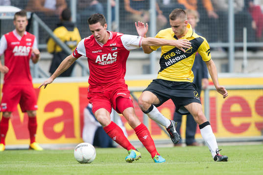 BREDA - NAC Breda - AZ , Eredivisie , 22-09-2013 , Voetbal