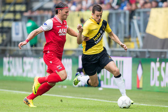 BREDA - NAC Breda - AZ , Eredivisie , 22-09-2013 , Voetbal