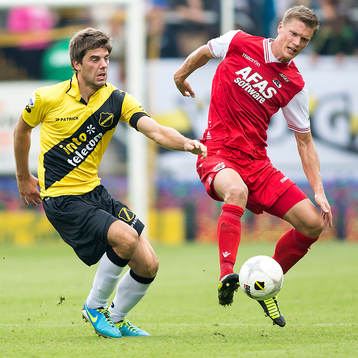 BREDA - NAC Breda - AZ , Eredivisie , 22-09-2013 , Voetbal
