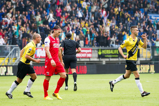 BREDA - NAC Breda - AZ , Eredivisie , 22-09-2013 , Voetbal