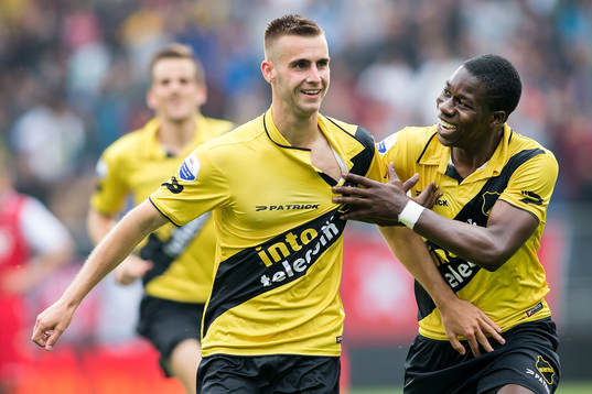 BREDA - NAC Breda - AZ , Eredivisie , 22-09-2013 , Voetbal