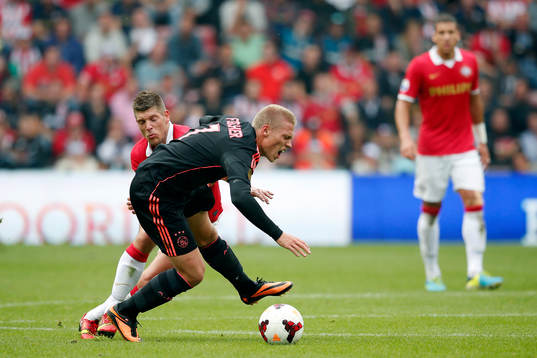 EINDHOVEN, 22-09-2013 Philips Stadion , Eredivisie Voetbal