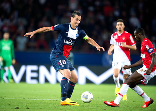 Zlatan Ibrahimovic utmanar Eric Abidal