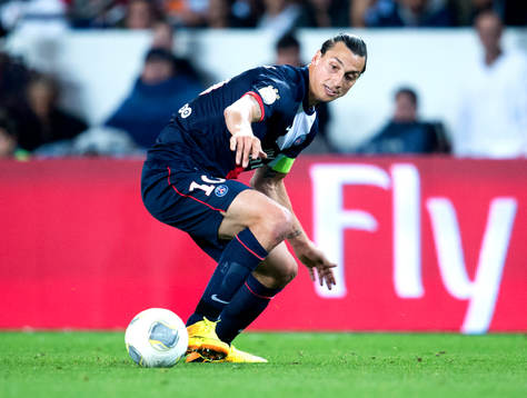 PSGs Zlatan Ibrahimovic