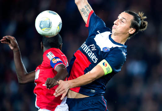 PSGs Zlatan Ibrahimovic