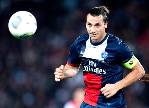 PSGs Zlatan Ibrahimovic