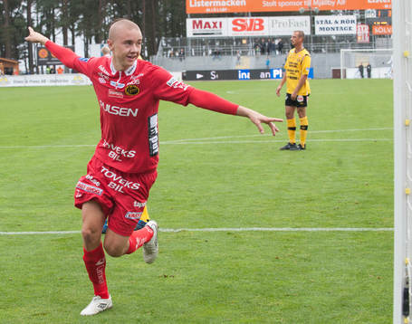 1-2 Sebastian Holmén, Elfsborg