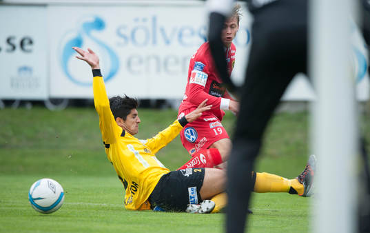Snabbe Simon Hedlund, Elfsborg mot Mehmut Özen, Mjällby