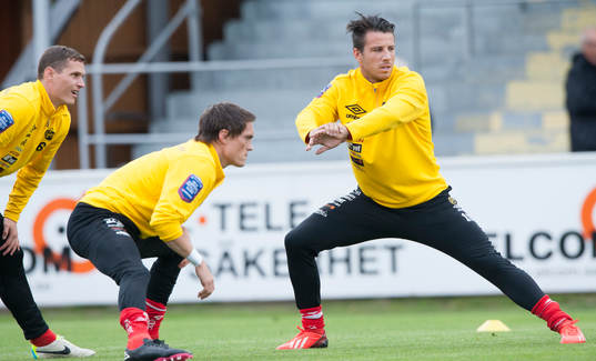 Uppvärmning, Jon Jönsson, Lasse Nilsson och Mikkel