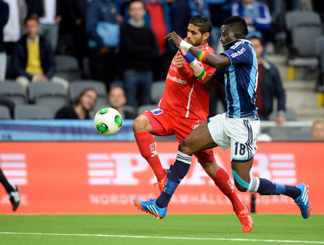 Åtvidabergs Imad Zatara och Djurgårdens Daniel