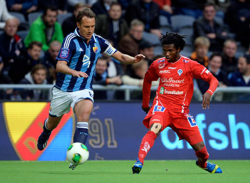 Djurgårdens Andreas Johansson och Åtvidabergs Mohammed