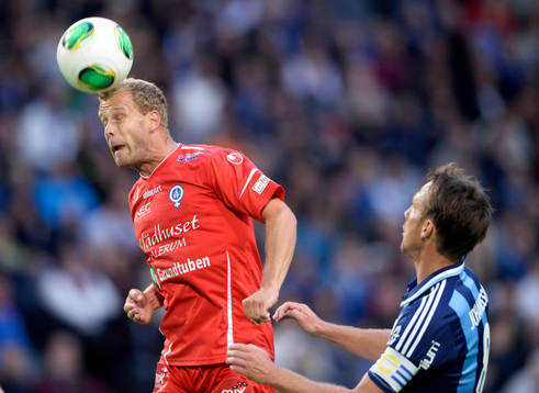 Åtvidabergs Kristian Bergström och Djurgårdens Andreas
