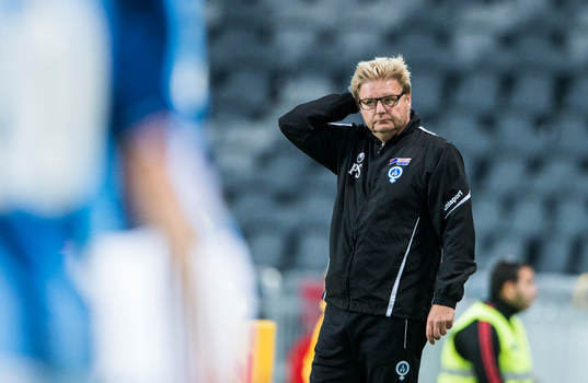 Åtvidabergs tränare Peter Swärdh