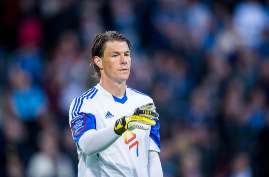 Djurgårdens målvakt Kenneth Høie