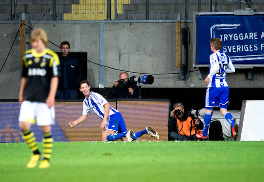 IFK Göteborgs Philip Haglund jublar