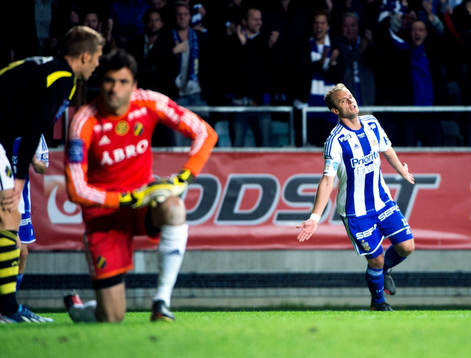 IFK Göteborgs Robin Söder jublar