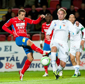 s Kenny Pavey och Kalmar:s Ludvig Öhman