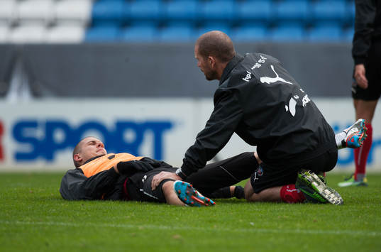 Robin Simovic får behandling