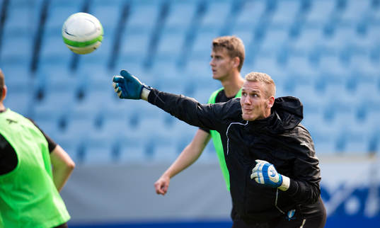 Malmö FFs målvakt Robin Olsen