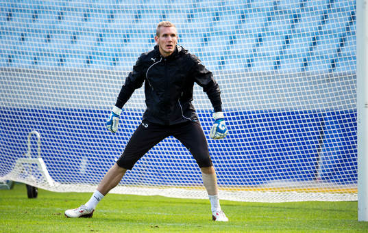 Malmö FFs målvakt Robin Olsen