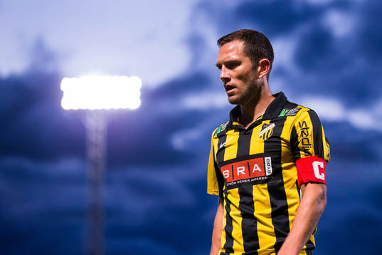 Häckens lagkapten Martin Ericsson