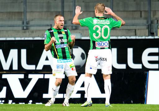 GAIS Joel Johansson jublar