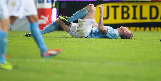 Pontus Jansson, Malmö, skadad