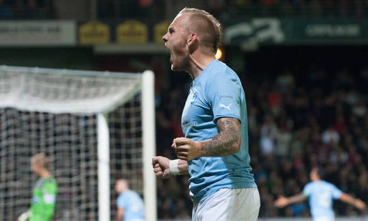 0-2 Magnus Eriksson, Malmö i