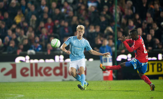 Filip Helander, Malmö och David Accam, Helsingborg
