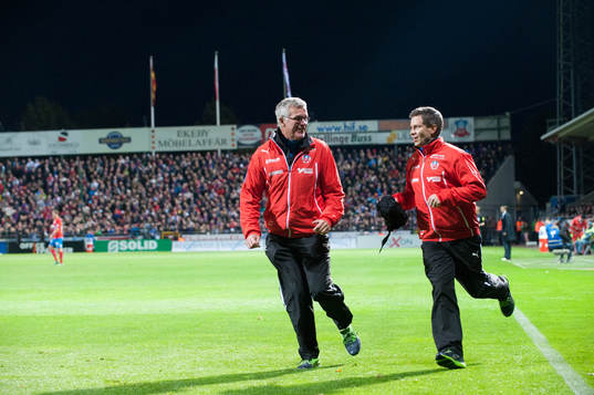 Harald Roos, läkare, Helsingborg och Peter Swärd,