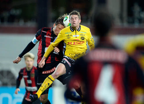 Brommapojkarnas Jesper Karlström och Elfsborgs Marcus